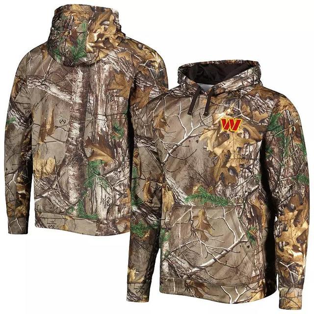 Mens Dunbrooke Realtree Camo Washington Commanders Circle Champion Tech Fleece Pullover Hoodie Product Image