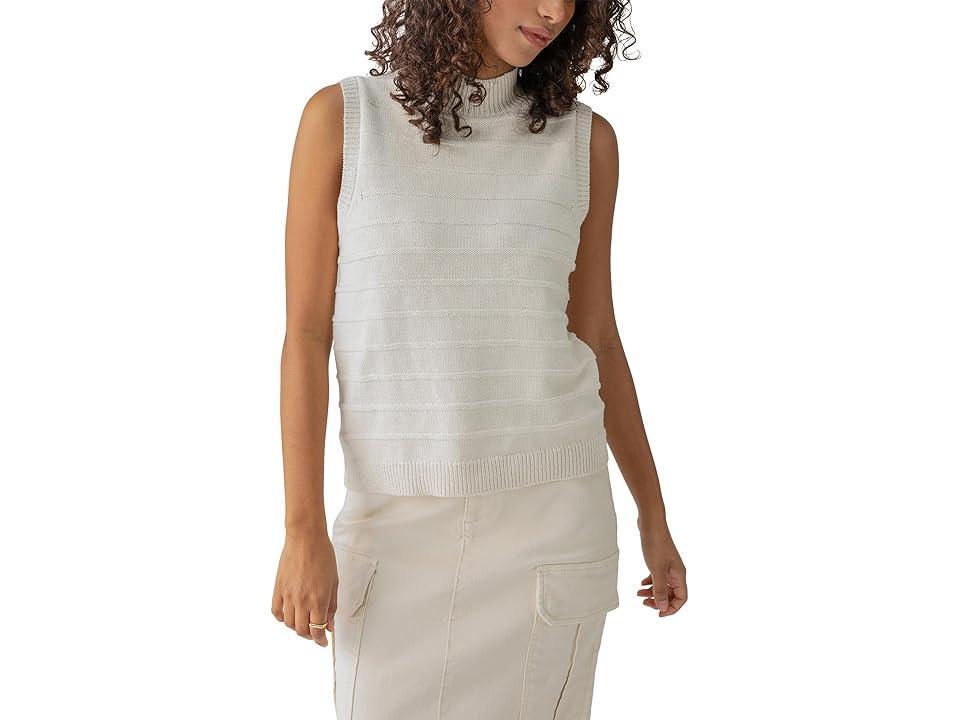 Sanctuary Life Is Easy Shell (Chalk) Women's Clothing Product Image