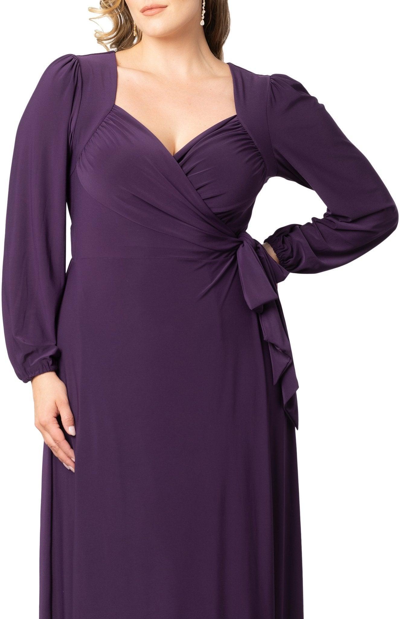 Modern Muse Wrap Gown - Plus Product Image