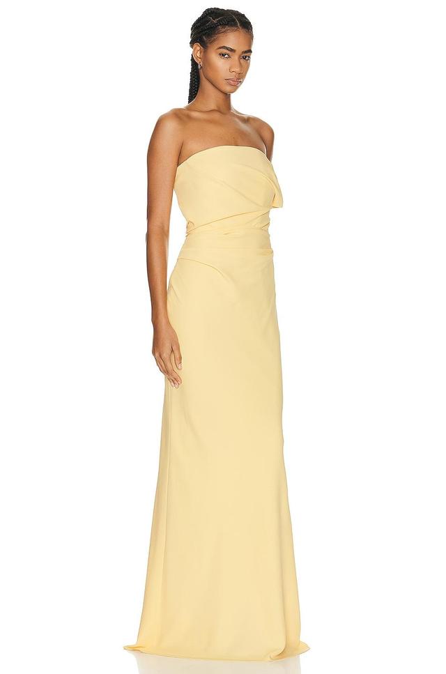 The Sei Strapless Gown in Ivory. - size 4 (also in 0, 2, 6, 8) Product Image