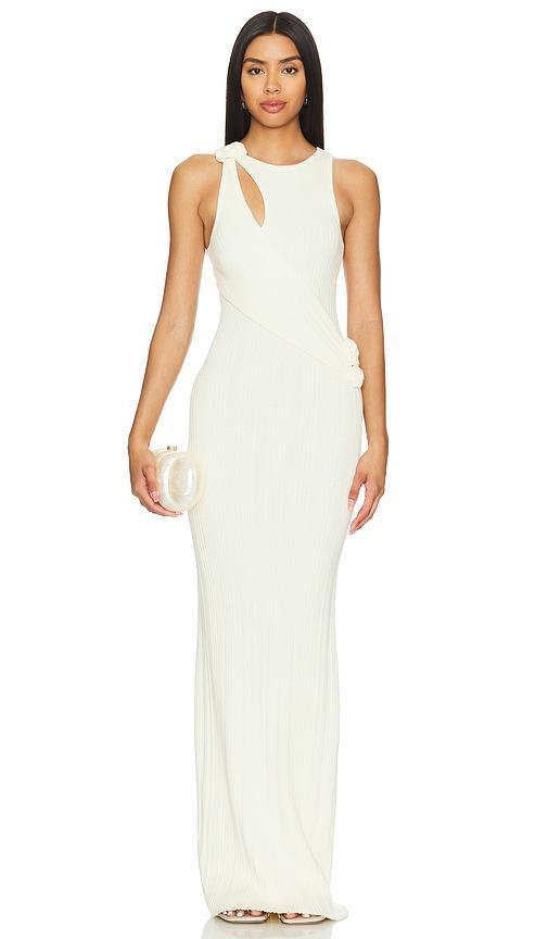 Lovers and Friends Ceres Maxi Dress in Ivory Product Image