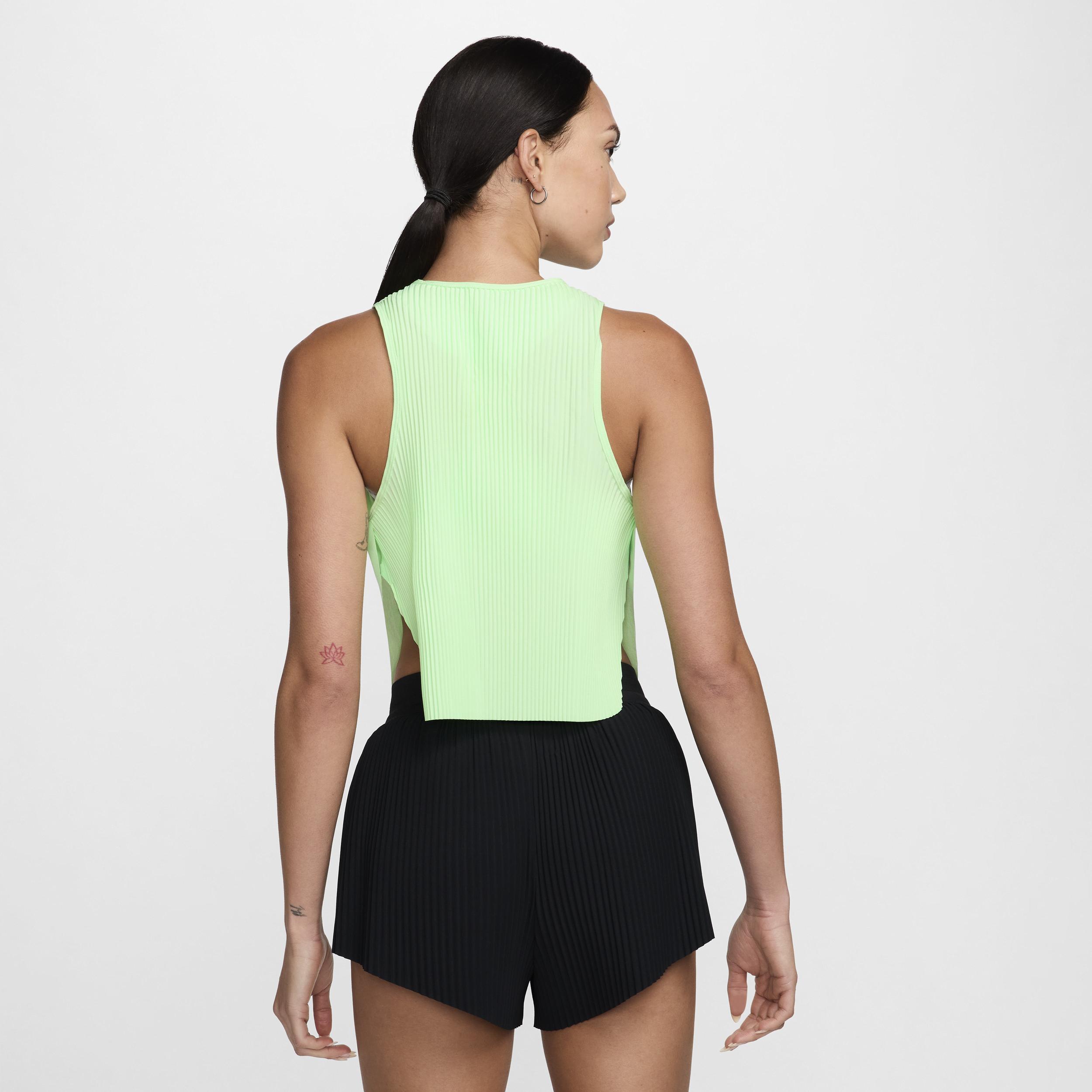 Nike AeroSwift Women's Dri-FIT ADV Cropped Running Tank Top Product Image