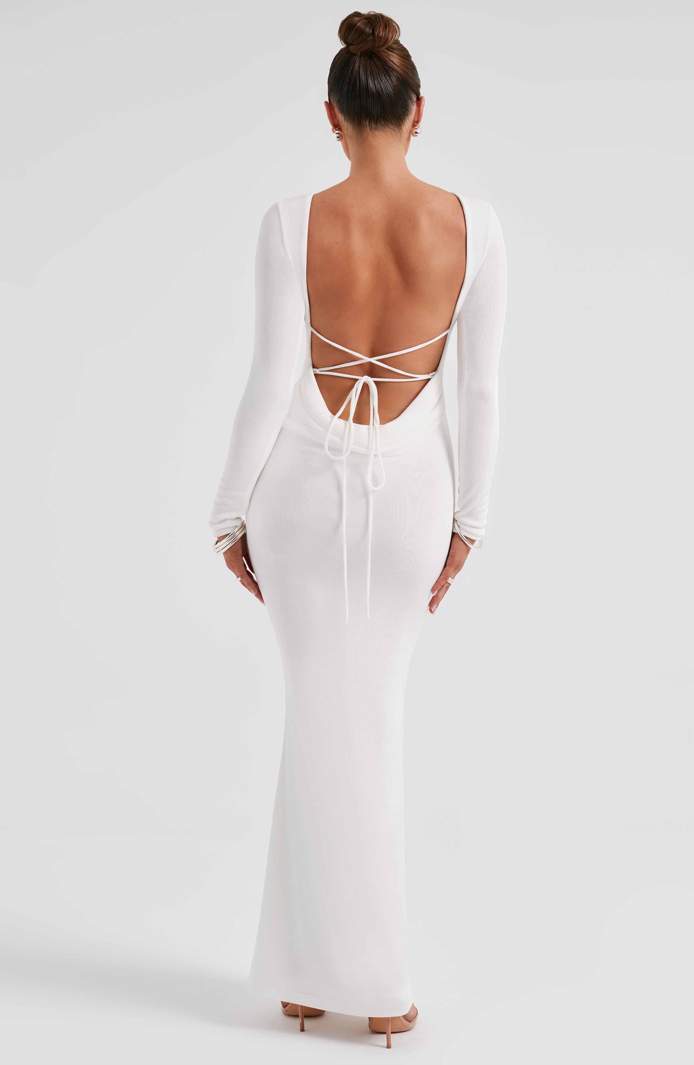 Anastassia Maxi Dress - Ivory Product Image