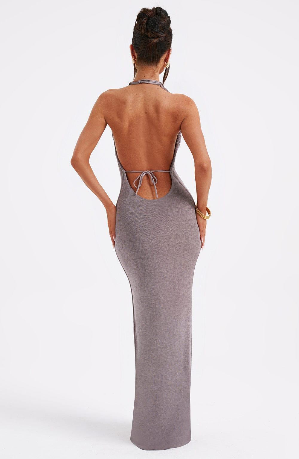 Nala Maxi Dress - Charcoal Product Image