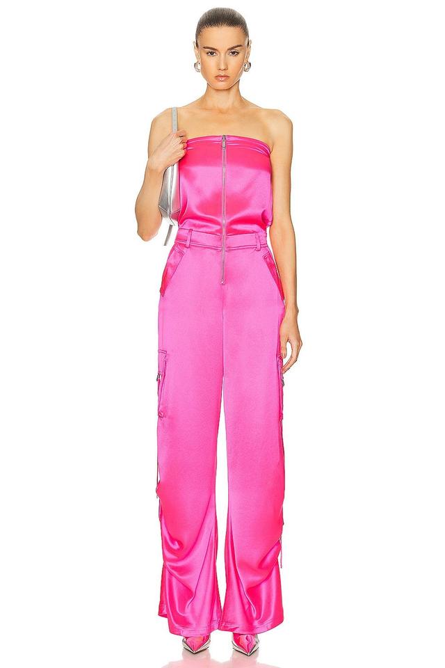 retrofete Estrella Jumpsuit in Pink Product Image