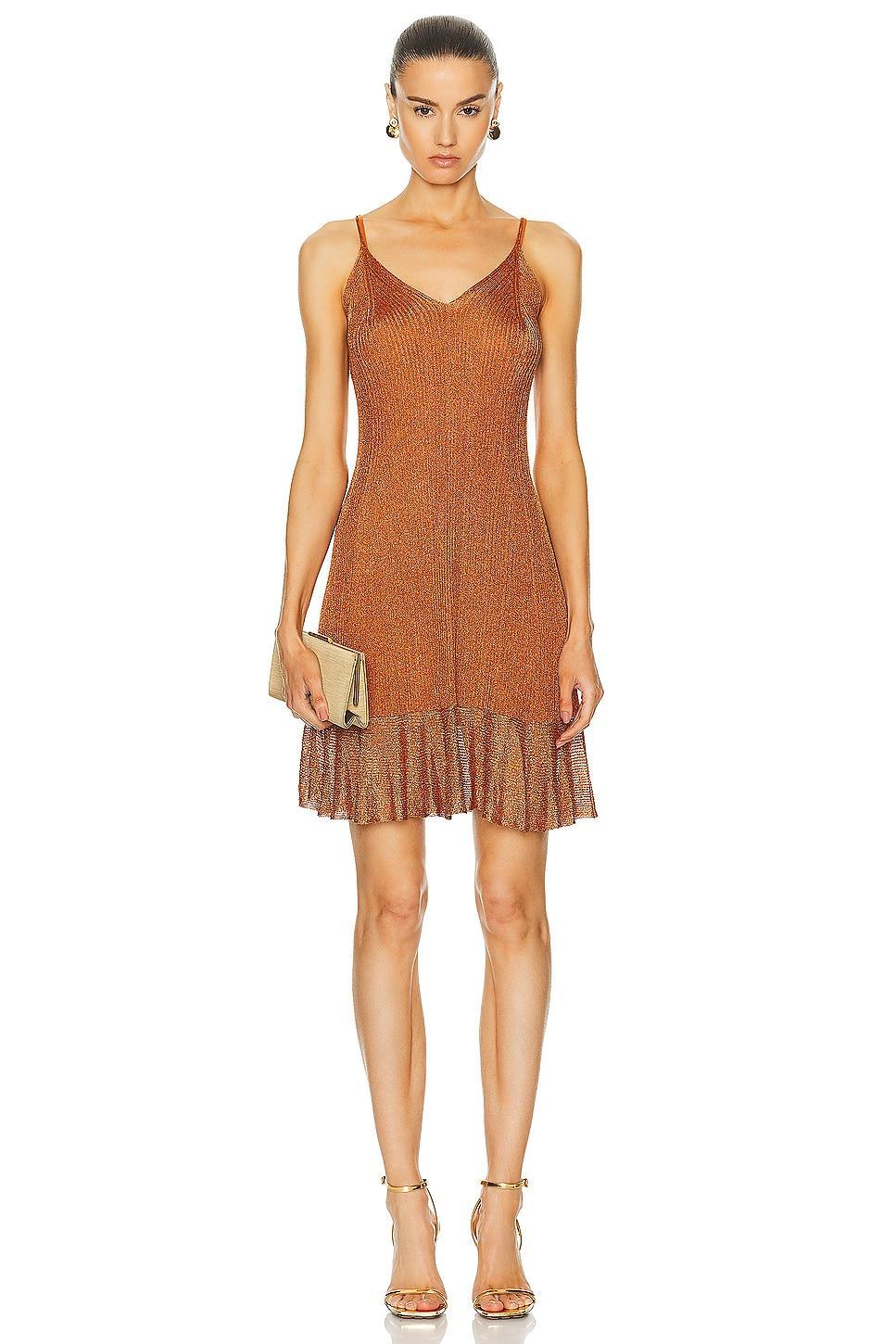 Ulla Johnson Bianca Metallic Semisheer Minidress Product Image