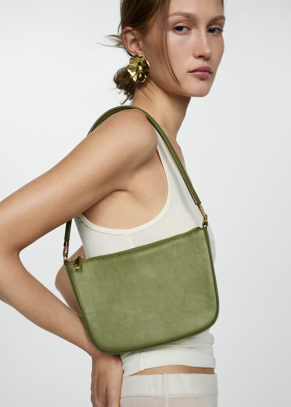 MANGO - Shoulder bag with detachable handle - One size - Women Product Image