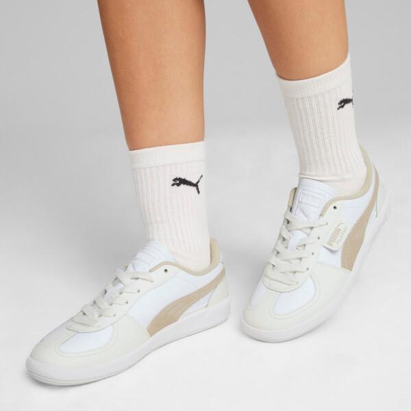 PUMA Palermo FS Women's Sneakers in White/Warm White Product Image