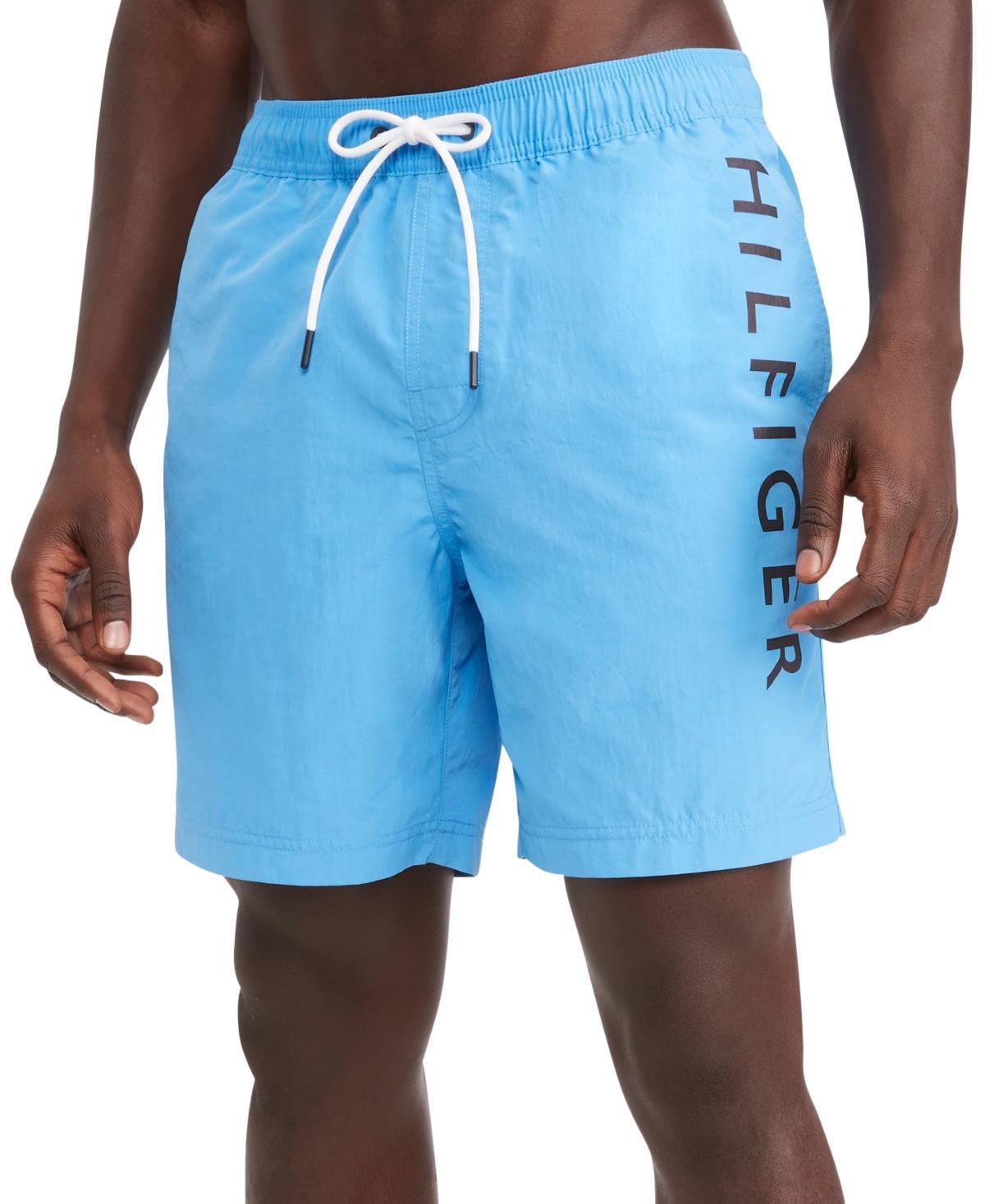 Mens Tommy Hilfiger Logo 7-inch Swim Trunks Product Image