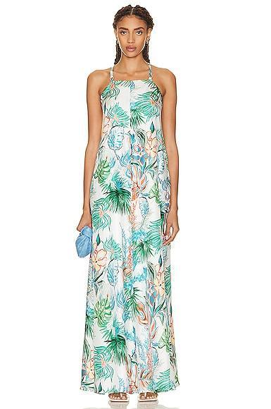 Max Mara Golia Dress in Green Product Image