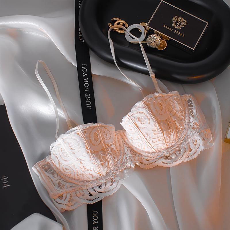 Plain Lace Bra Product Image