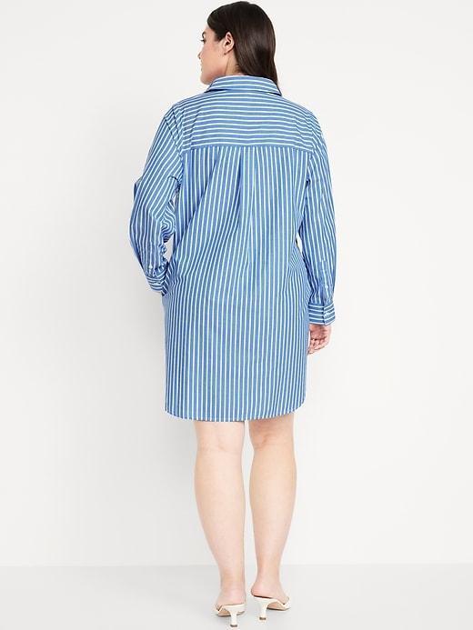 Jean Mini Shirt Dress Product Image