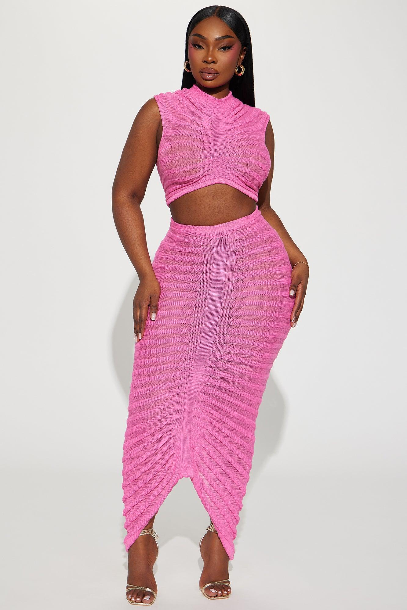 Key West Skirt Set - Pink Product Image