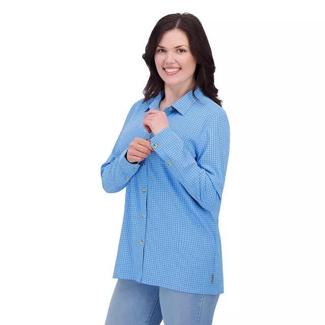 Womens ZeroXposur Daytona Long Sleeve Button Down Tech Shirt Product Image