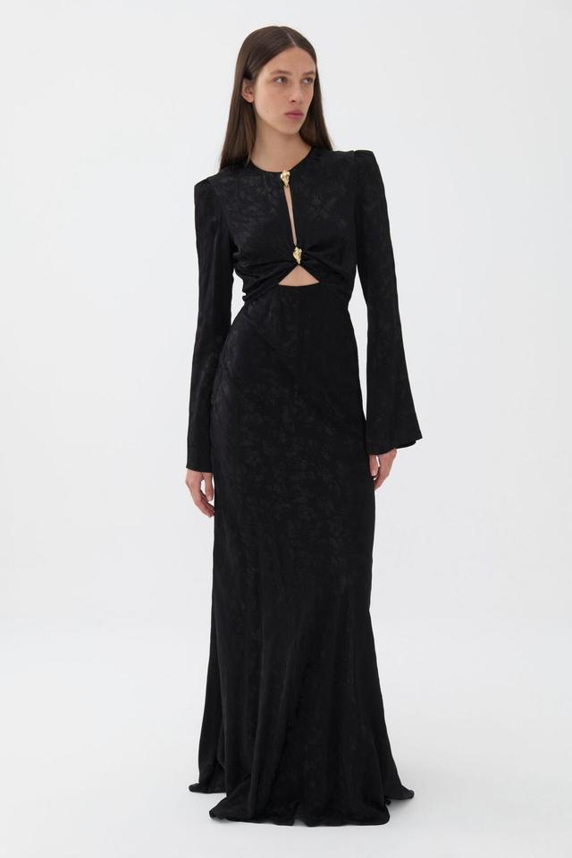 Nocturne Womens Cut-Out Long Dress Product Image