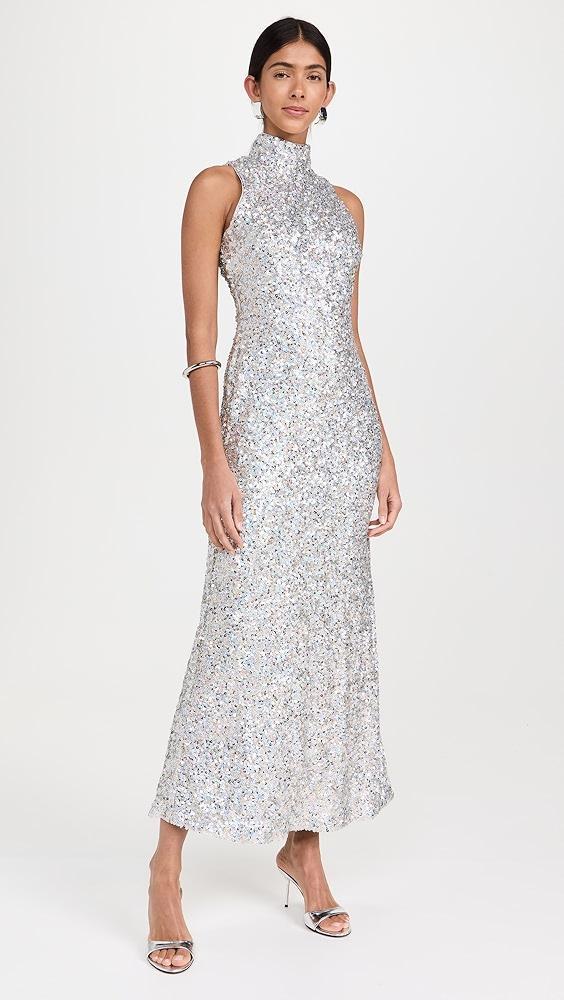 SIMONMILLER Sculpty Sleeveless Sequin Dress | Shopbop Product Image