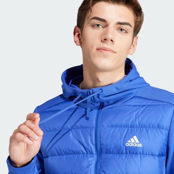 Essentials Hybrid Down Hooded Jacket Product Image