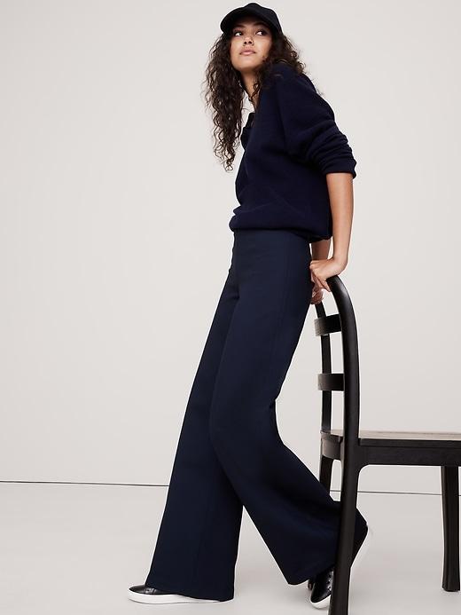 Wide-Leg Everywhere Ponte Pant Product Image