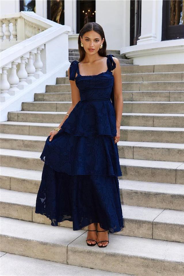 Remy Maxi Dress Navy Product Image