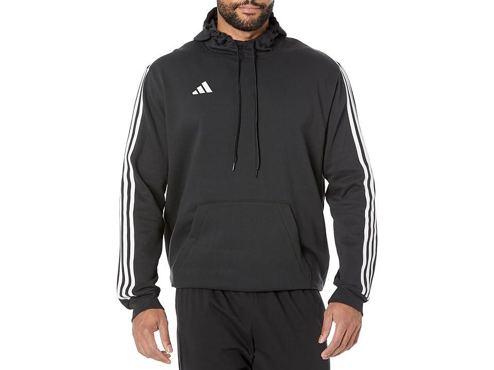 adidas Tiro '23 Sweat Hoodie (Black) Men's Clothing Product Image