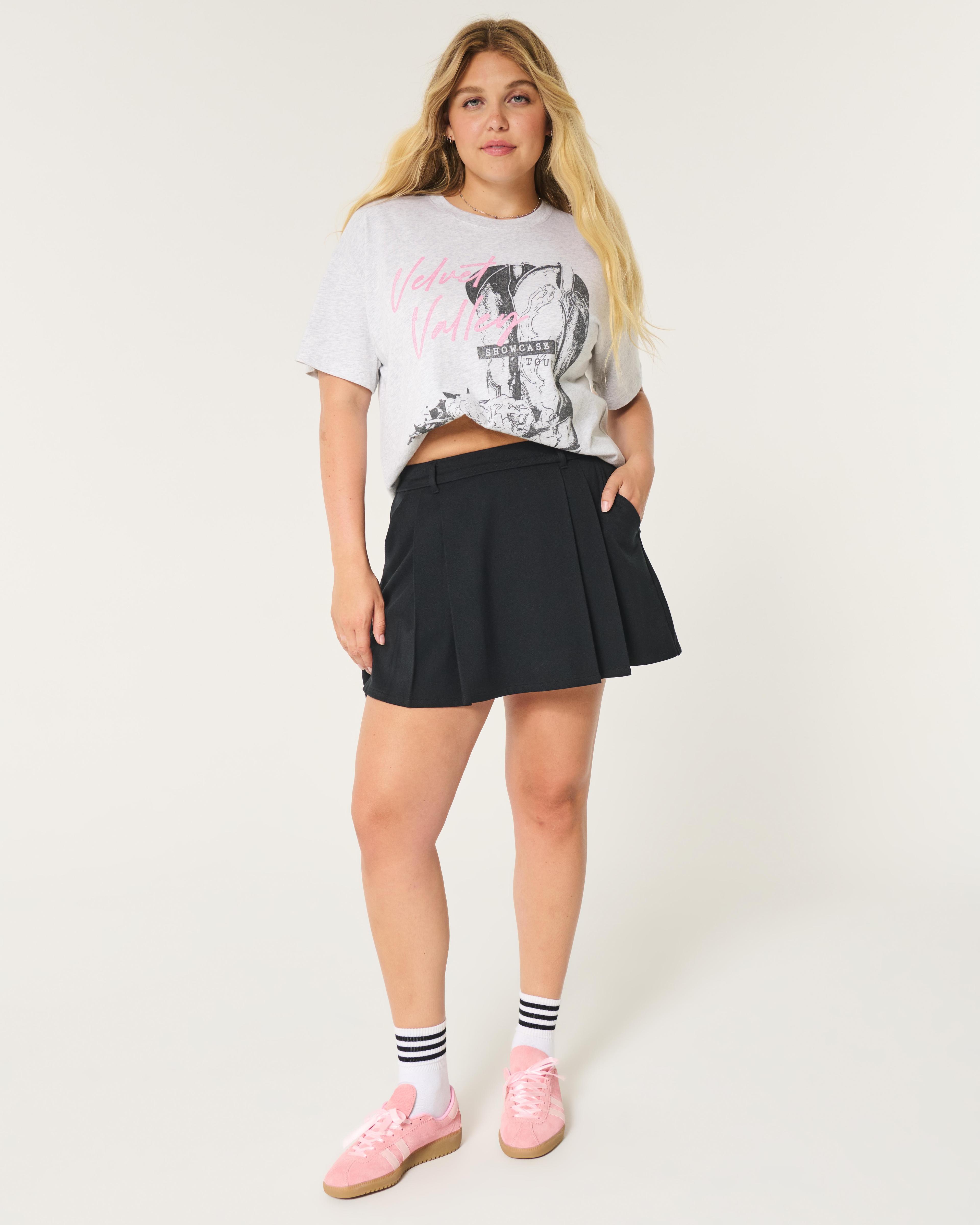 Oversized Velvet Valley Graphic Tee Product Image