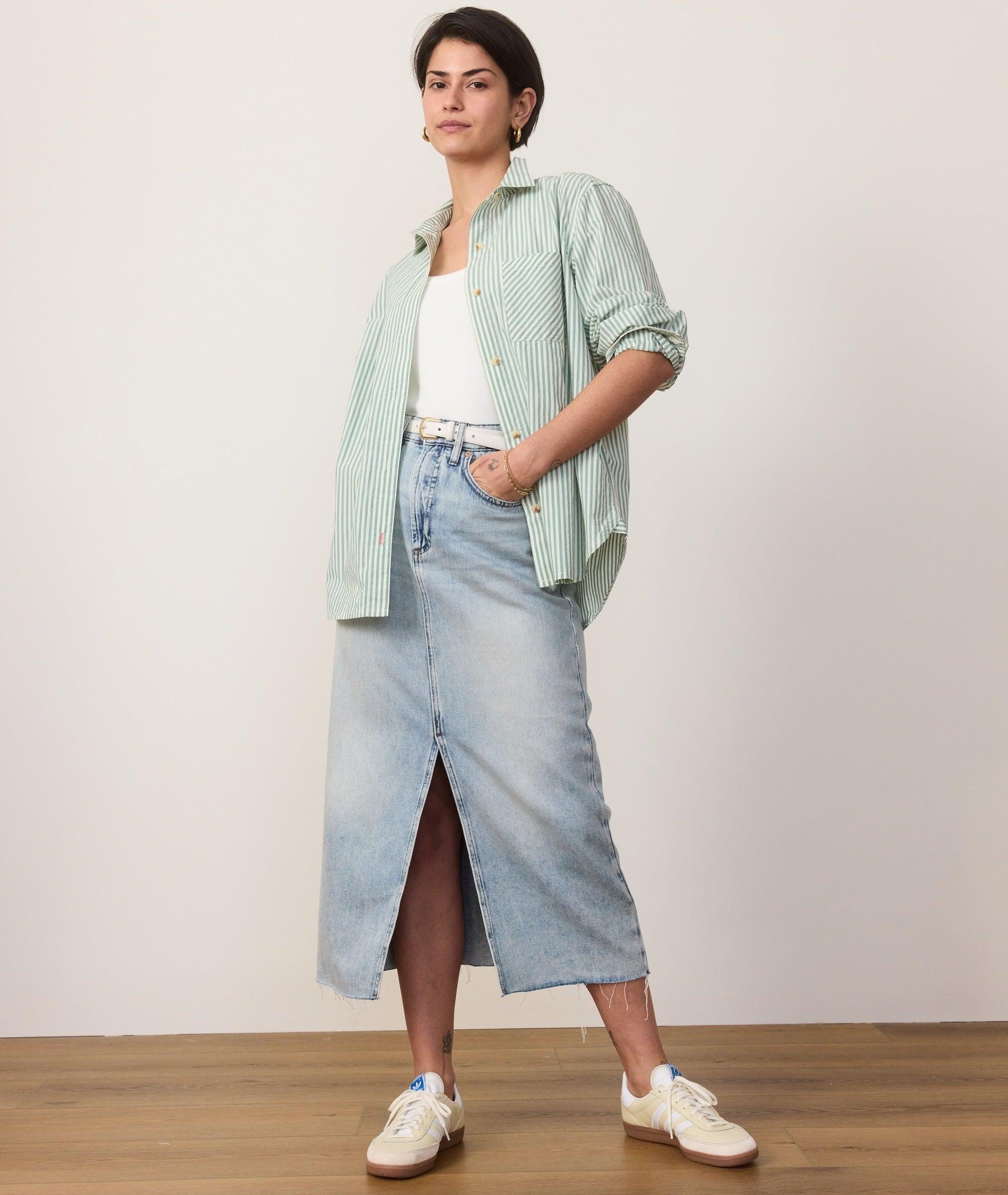 Jane Relaxed Shirt in Cali Poplin Product Image