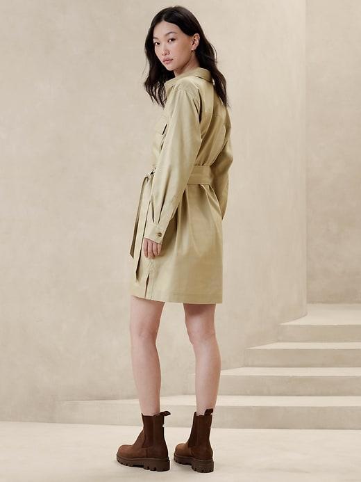 Twill Utility Mini Shirtdress Product Image