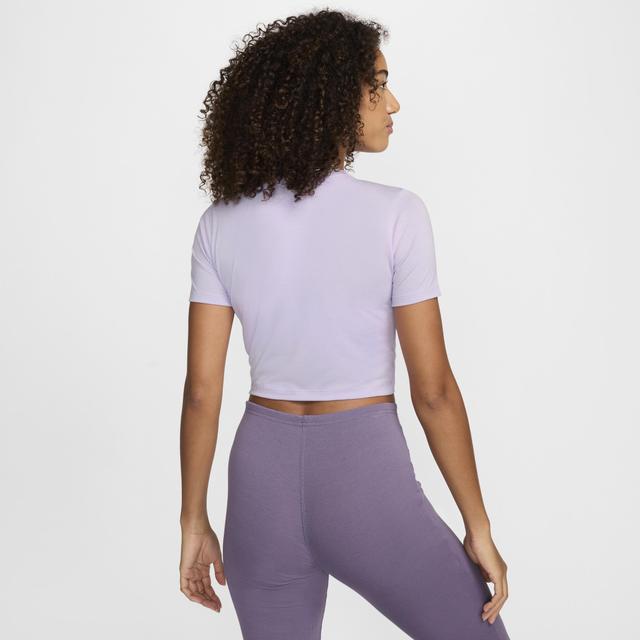 Women's Nike Sportswear Essential Slim Cropped T-Shirt Product Image