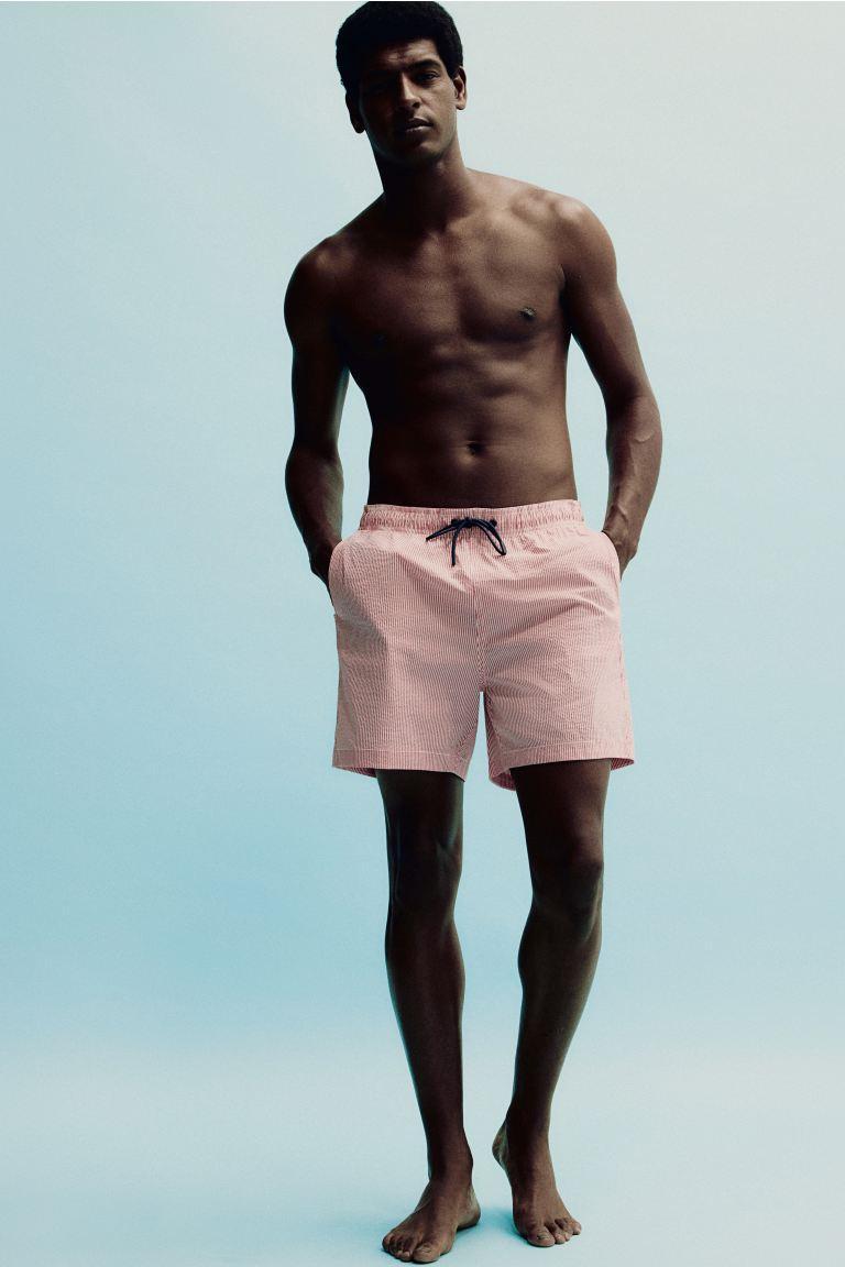 Seersucker Swim Shorts Product Image