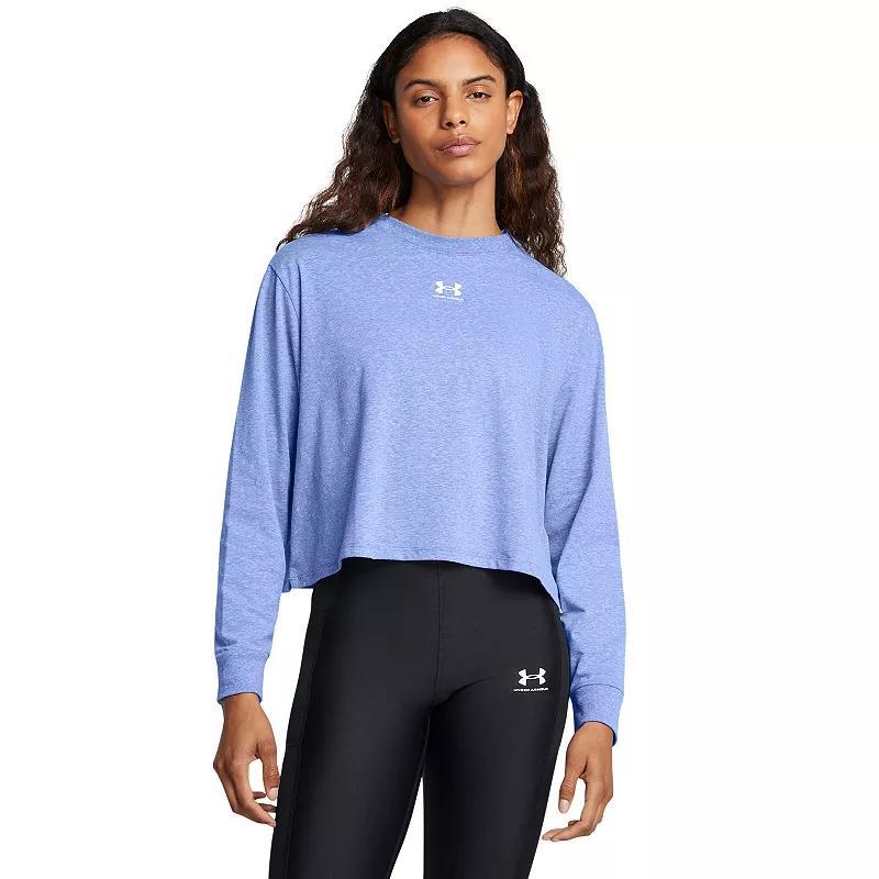 Womens UA Rival Boxy Long Sleeve Product Image