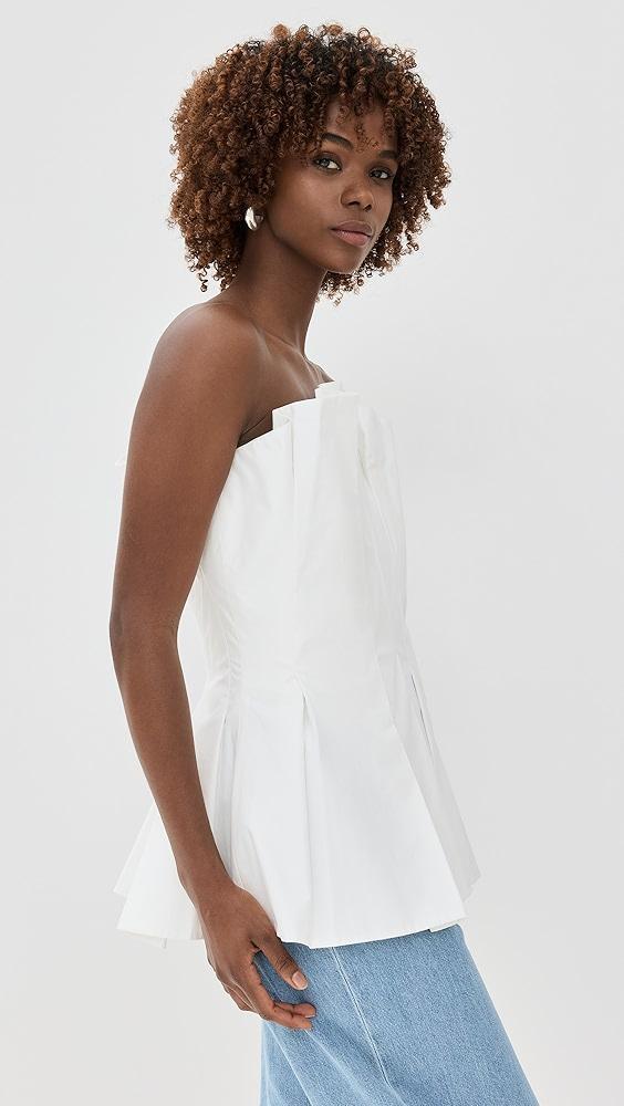 Róhe Tulip Bustier | Shopbop Product Image