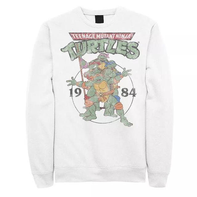 Mens Nickelodeon Teenage Mutant Ninja Turtles Elite Group Est. 1984 Fleece Sweatshirt Product Image