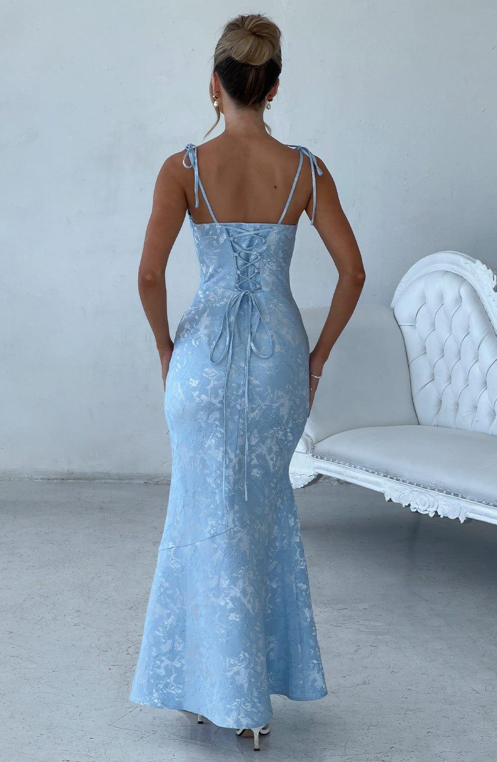 Whitney Maxi Dress - Blue Product Image