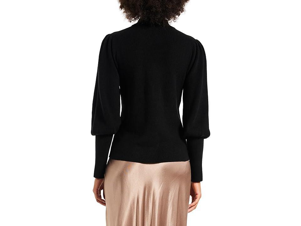 Nic+Zoe Embellished Mock Neck Sweater Product Image