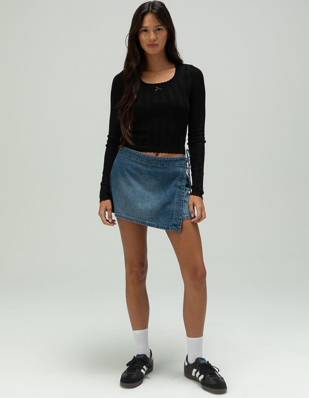 RSQ Womens Denim Skort Product Image