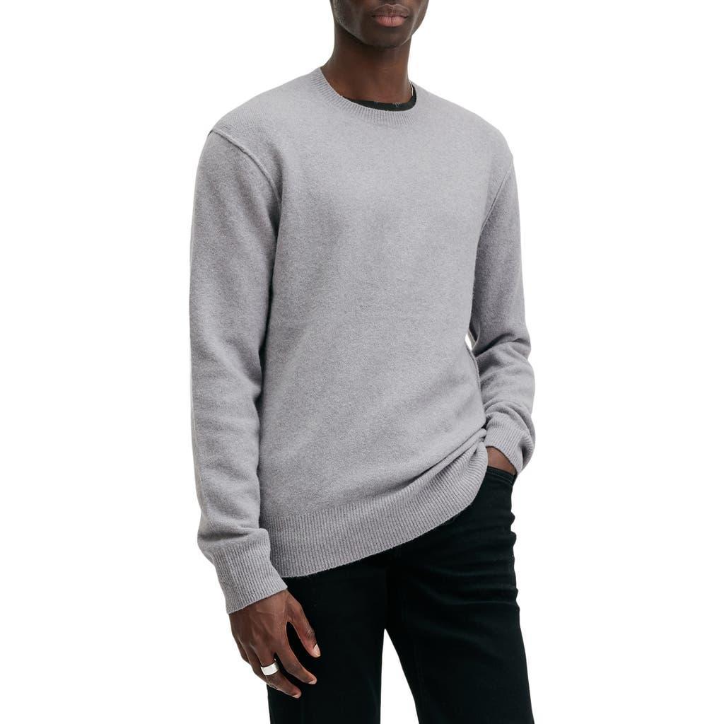 ALLSAINTS Patern Crewneck Sweater In Gunmetal Grey Product Image