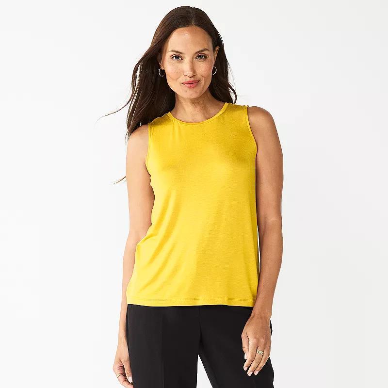 Nine West Essential Easy High-Neck Tank Top, Womens Product Image