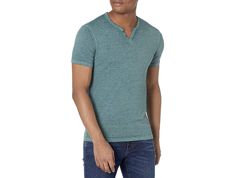 Lucky Brand Button Notch Neck T-Shirt Product Image