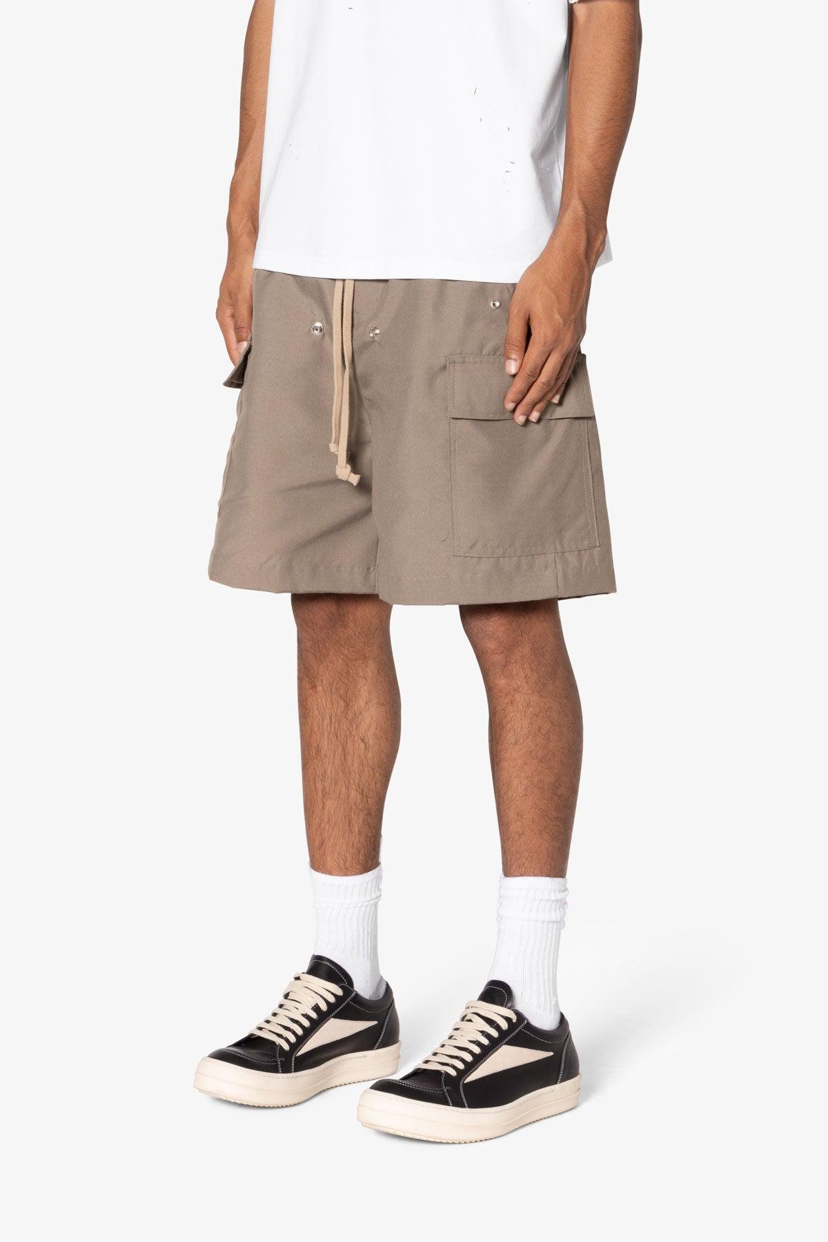 Rave Double Cargo Shorts - Olive Product Image