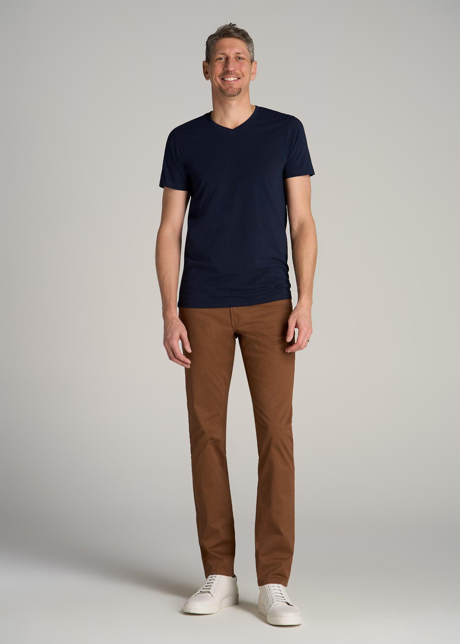 Carman Tapered Fit Five-Pocket Pant Men's in Nutshell Product Image