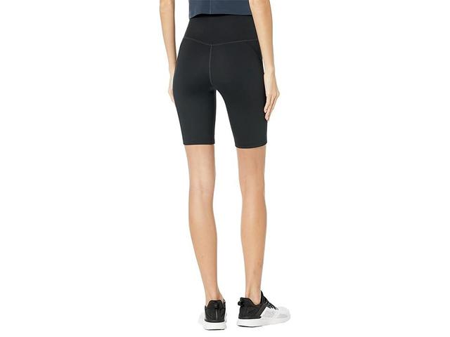 girlfriend collective High-Rise Bike Shorts (Black) Women's Shorts Product Image