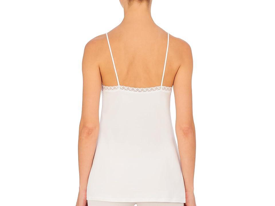 Natori Bliss Lace Edge High-Low Cotton Camisole Product Image