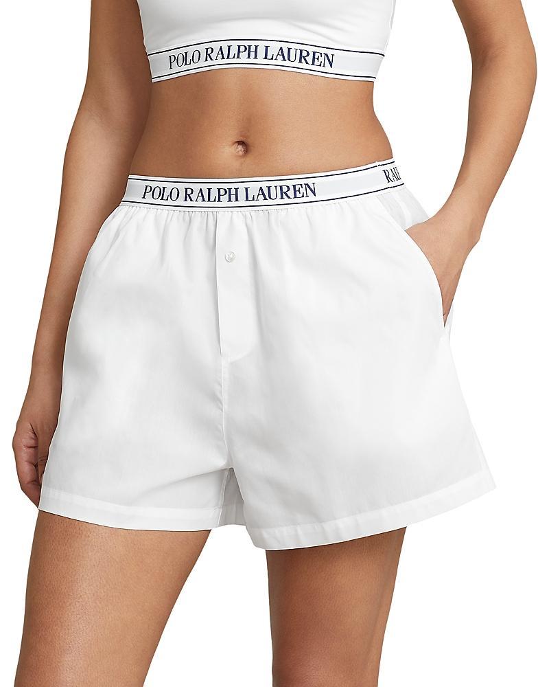 Womens Mia Logo Band Cotton Boxers Product Image