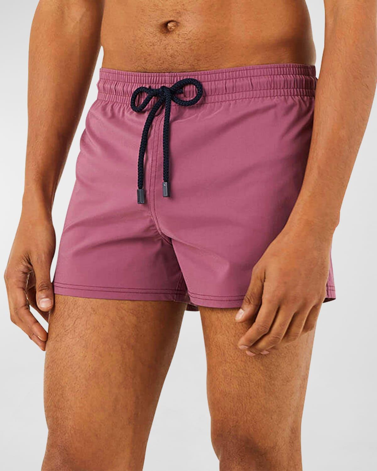 Mens Unis Stretch-Solid Swim Trunks Product Image