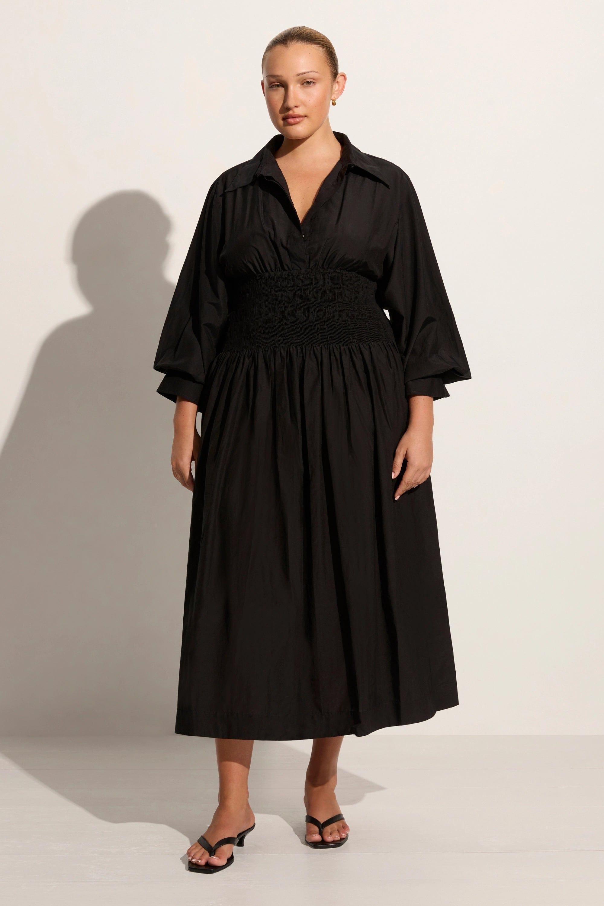 Cervo Midi Dress Black - Final Sale Product Image