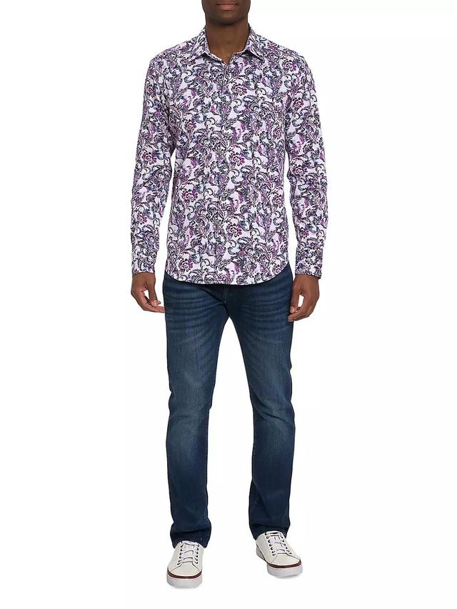 Ciccio Paisley Woven Shirt Product Image