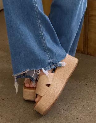 AE Jute Flatform Wedge Sandal product image