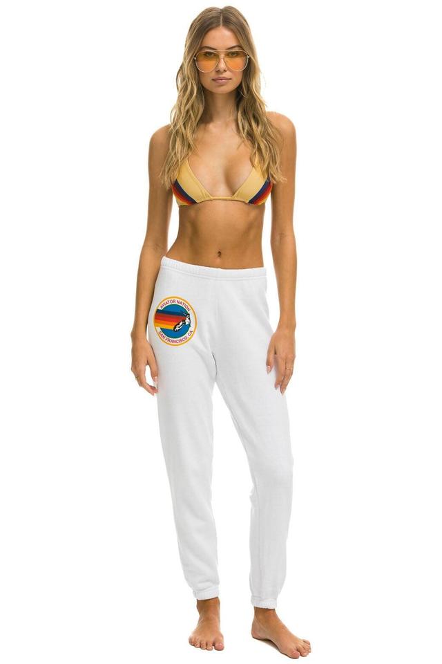 AVIATOR NATION SF - SWEATPANTS WHT Female Product Image