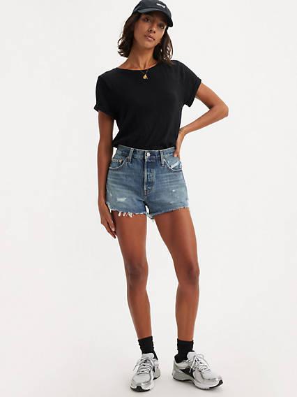 Levi's Original Fit High Rise Women's Shorts Product Image