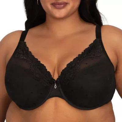 Curvy Couture Sheer Whisper Plunge T-Shirt Bra- 1607 Product Image